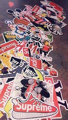 supreme sticker blanks for graff.